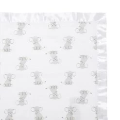 Lot De 2 Couvertures-doudous En Mousseline De Coton Safari Babes -Produits Pour Bébé ad061006223 2