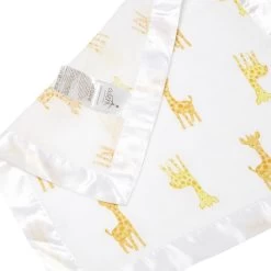 Lot De 2 Couvertures-doudous En Mousseline De Coton Safari Babes -Produits Pour Bébé ad061006223 4
