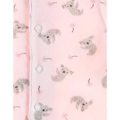 Lot De 2 Pyjamas Iconiques En Velours Rose 1 Mois -Produits Pour Bébé am023102006 3