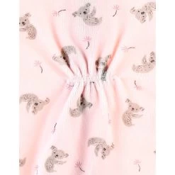 Lot De 2 Pyjamas Iconiques En Velours Rose 1 Mois -Produits Pour Bébé am023102006 5
