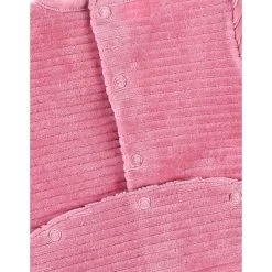 Lot De 2 Pyjamas Iconiques En Velours Rose 1 Mois -Produits Pour Bébé am023102006 6