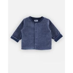 Ensemble 3 Pièces En Coton Bleu Marine 1 Mois -Produits Pour Bébé am0231060810 3