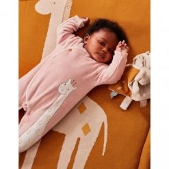 Pyjama Bébé Velours Girafe Rose 1 Mois -Produits Pour Bébé am023112292 2