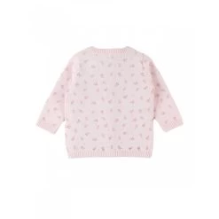 Gilet Maille Rose Fleurs 9 Mois -Produits Pour Bébé am023145529 3