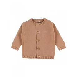 Gilet Maille Marron 18 Mois