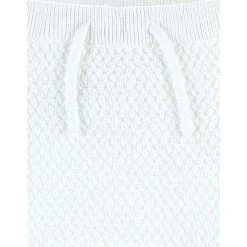 Pantalon Maille Blanc 12 Mois -Produits Pour Bébé am023187075 2