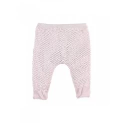 Pantalon Maille Rose Pâle 12 Mois -Produits Pour Bébé am023187136 2