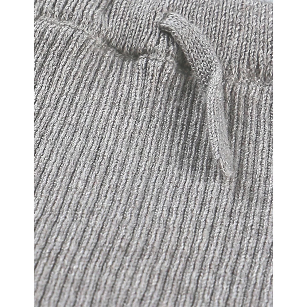Legging Maille Gris Chiné 6 Mois 4 Legging Maille Gris Chiné 6 Mois – Image 4