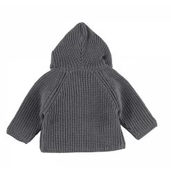 Gilet En Maille Gris Foncé 6 Mois -Produits Pour Bébé am023190371 4