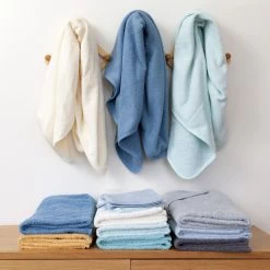 Sortie De Bain Enfant Bleu Clair -Produits Pour Bébé ay090103183 1