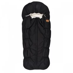 Beaba Chancelière Poussette Imperméable 6-24 Mois Noire Polaire Intérieure Blanche