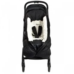 Beaba Chancelière Poussette Imperméable 6-24 Mois Noire Polaire Intérieure Blanche -Produits Pour Bébé bb040580134 3