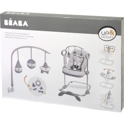 Beaba Arche De Jeux Pour Transat Up And Down 3 Grey / White -Produits Pour Bébé bb060012488 6