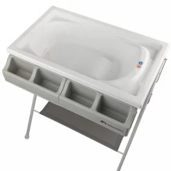 Baignoire Et Table à Langer 2-en-1 Baltic Gray Mist -Produits Pour Bébé bc0914340811 2