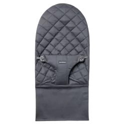 Babybjorn Housse De Transat Bliss Coton Matelassé Classique Anthracite -Produits Pour Bébé bj062320212 1