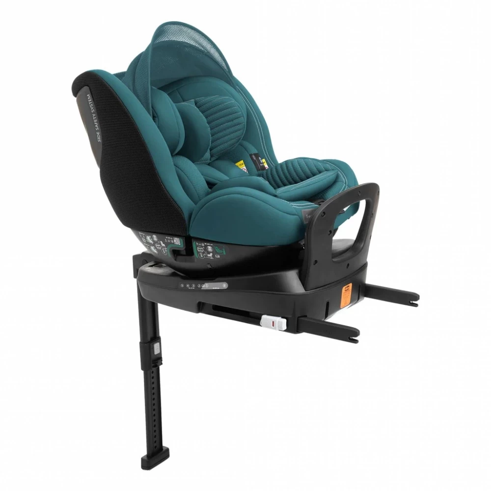 CHICCO Siège Auto Seat3fit I-size Air Teal Blue 2 CHICCO Siège Auto Seat3fit I-size Air Teal Blue – Image 2