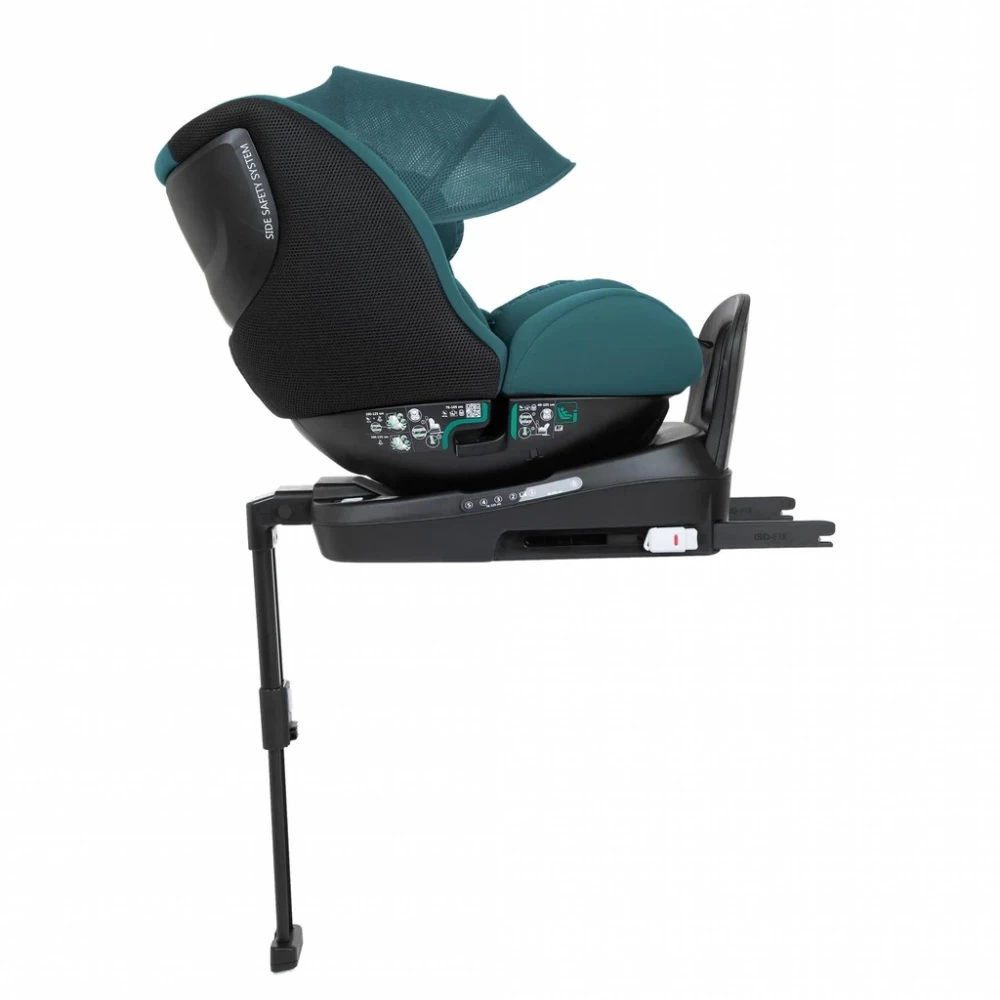 CHICCO Siège Auto Seat3fit I-size Air Teal Blue 3 CHICCO Siège Auto Seat3fit I-size Air Teal Blue – Image 3
