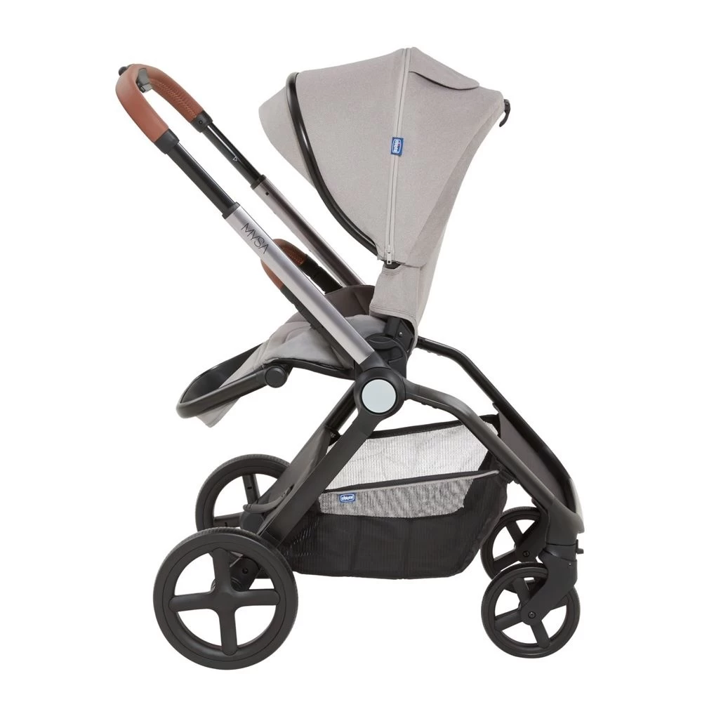 CHICCO Poussette Mysa Silver Grey 3 CHICCO Poussette Mysa Silver Grey – Image 3