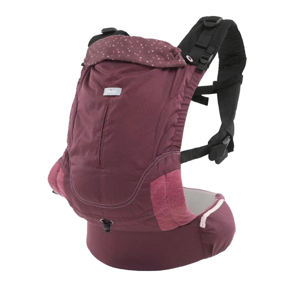 CHICCO Porte Bébé Myamaki Fit Burgundy Powder 1 CHICCO Porte Bébé Myamaki Fit Burgundy Powder
