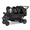 Childhome Poussette Multiple 6 Enfants Autofreinée Anthracite