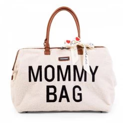 Childhome Sac à Langer Mommy Bag Teddy écru