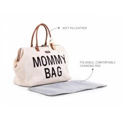 Childhome Sac à Langer Mommy Bag Teddy écru -Produits Pour Bébé cw045260883 4