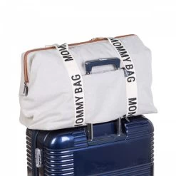 Childhome Sac à Langer Mommy Bag Signature Canvas Off White -Produits Pour Bébé cw045364386 3