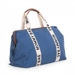 Childhome Mommy Bag Signature Canvas Indigo 9 Childhome Mommy Bag Signature Canvas Indigo -Produits Pour Bébé cw045364867 2