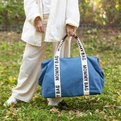 Childhome Mommy Bag Signature Canvas Indigo 11 Childhome Mommy Bag Signature Canvas Indigo -Produits Pour Bébé cw045364867 4