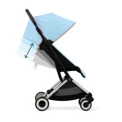 CYBEX Poussette Compacte Orfeo Bleu Clair -Produits Pour Bébé cy041081791 4