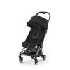 CYBEX Poussette Compacte Coya Châssis Rose Gold Siège Noir