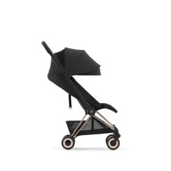 CYBEX Poussette Compacte Coya Châssis Rose Gold Siège Noir -Produits Pour Bébé cy041086383 4