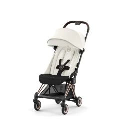 CYBEX Poussette Compacte Coya Châssis Rose Gold Siège Blanc -Produits Pour Bébé cy041086543 5