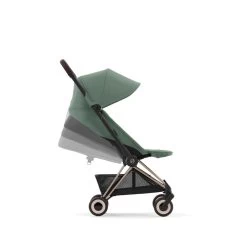 CYBEX Poussette Compacte Coya Châssis Rose Gold Siège Vert -Produits Pour Bébé cy041086703 5