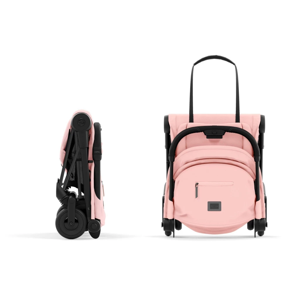 CYBEX Poussette Compacte Coya Châssis Matt Black Siège Rose 3 CYBEX Poussette Compacte Coya Châssis Matt Black Siège Rose – Image 3