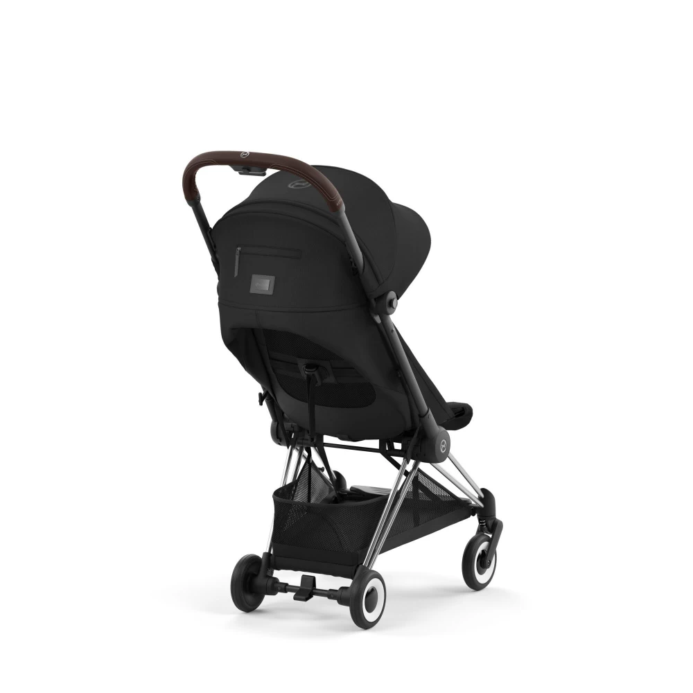 CYBEX Poussette Compacte Coya Châssis Chrome Brown Siège Noir 10 CYBEX Poussette Compacte Coya Châssis Chrome Brown Siège Noir – Image 10