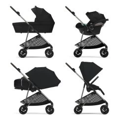 CYBEX Nacelle Melio - Moon Black 14 CYBEX Nacelle Melio - Moon Black -Produits Pour Bébé cy041122176 6