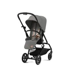 CYBEX Poussette Eezy S Twist+ 2 - Lava Grey - Châssis Noir 2022