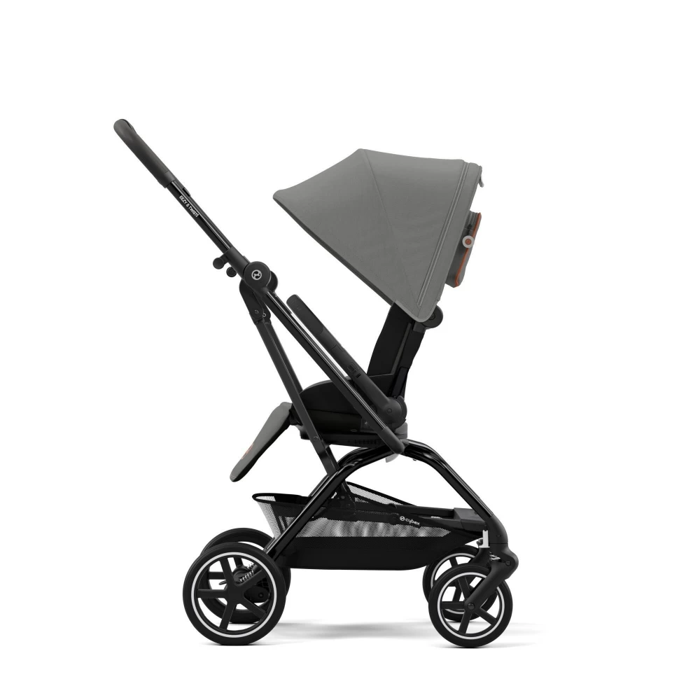 CYBEX Poussette Eezy S Twist+ 2 - Lava Grey - Châssis Noir 2022 2 CYBEX Poussette Eezy S Twist+ 2 - Lava Grey - Châssis Noir 2022 – Image 2
