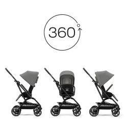 CYBEX Poussette Eezy S Twist+ 2 - Lava Grey - Châssis Noir 2022 11 CYBEX Poussette Eezy S Twist+ 2 - Lava Grey - Châssis Noir 2022 -Produits Pour Bébé cy041406422 4