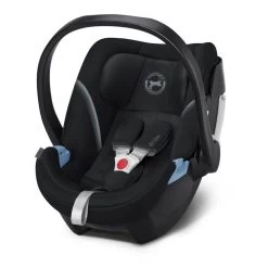 CYBEX Pack Duo Poussette Gazelle S - Chassis Noir + Aton 5 + Adaptateurs - Ocean Blue -Produits Pour Bébé cy041612730 2