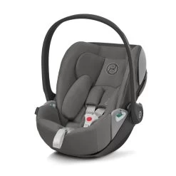 CYBEX Pack Duo Poussette Gazelle S - Chassis Noir + Cloudz2 + Adaptateurs - Lava Grey -Produits Pour Bébé cy041612808 2