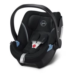 CYBEX Pack Duo Poussette Balios S Lux + Aton 5 + Adaptateurs - Moon Black -Produits Pour Bébé cy041626912 2