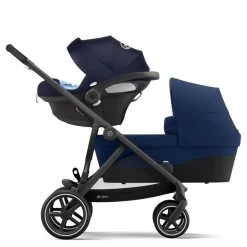 CYBEX Pack Trio Poussette Gazelle S - Chassis Noir + Nacelle Gazelle + Aton 5 + 2 Lots Adaptateurs - Ocean Blue 8 CYBEX Pack Trio Poussette Gazelle S - Chassis Noir + Nacelle Gazelle + Aton 5 + 2 Lots Adaptateurs - Ocean Blue -Produits Pour Bébé cy041796058 2
