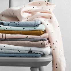 Done By Deer Lot De 2 Langes 70x70cm Dreamy Dots Rose Poudré -Produits Pour Bébé db121013921 1