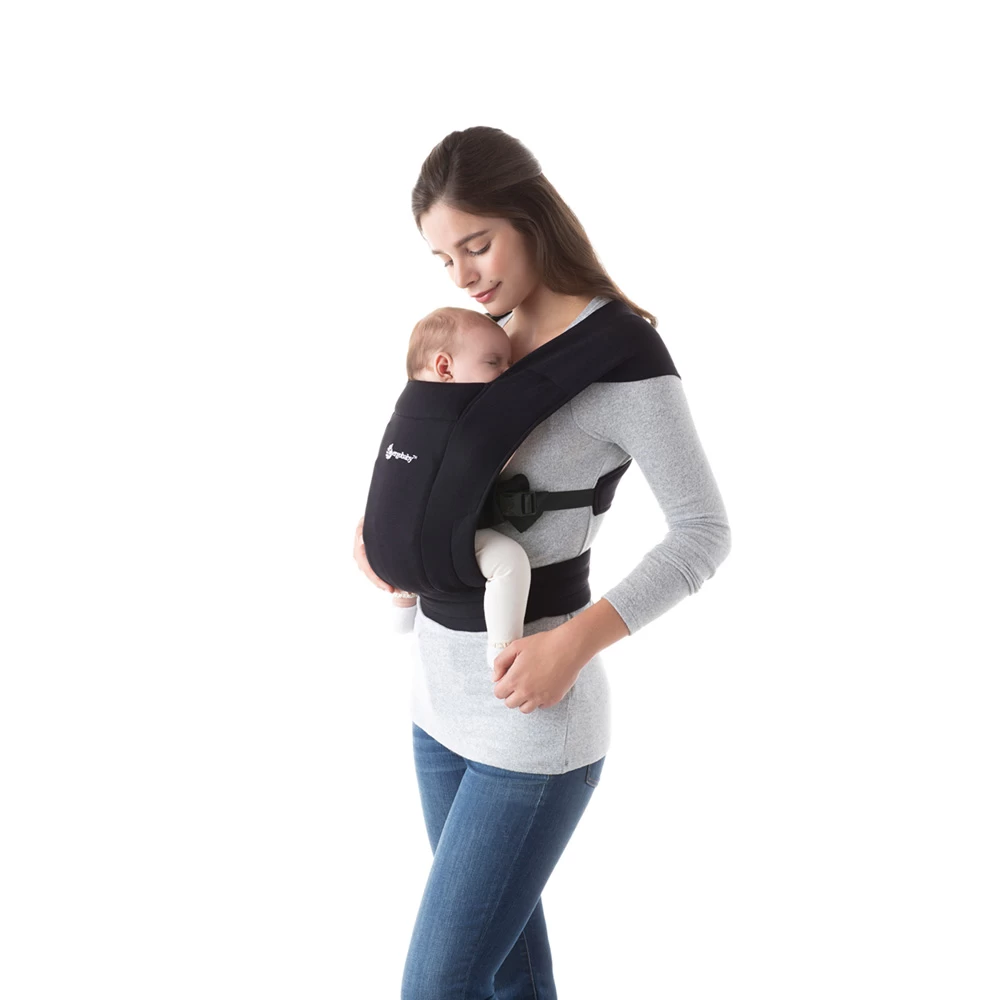 Ergobaby Porte-bébé Embrace Noir Intense 1 Ergobaby Porte-bébé Embrace Noir Intense