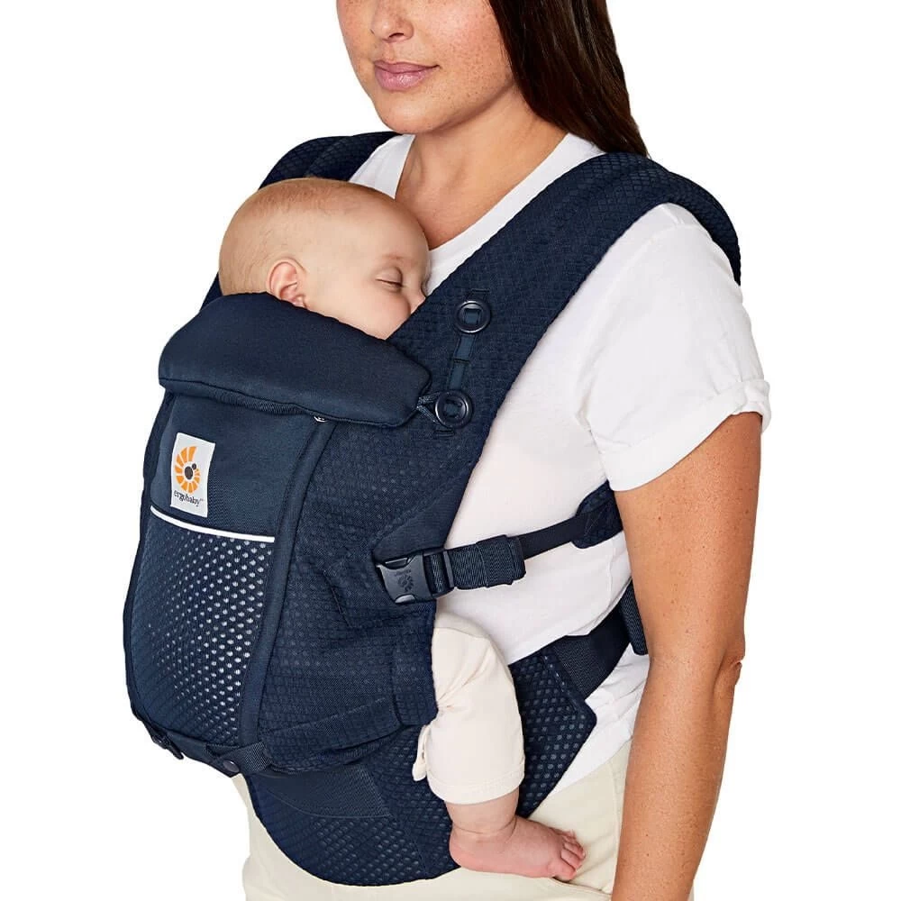 Ergobaby Porte-bébé Adapt Mesh Softflex - Bleu Nuit 3 Ergobaby Porte-bébé Adapt Mesh Softflex - Bleu Nuit – Image 3
