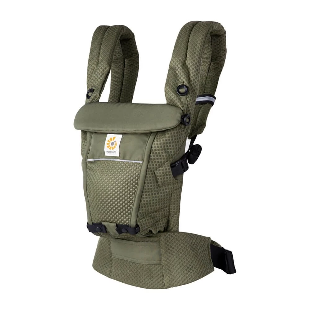 Ergobaby Porte-bébé Adapt Mesh Softflex - Vert Olive 1 Ergobaby Porte-bébé Adapt Mesh Softflex - Vert Olive