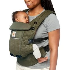 Ergobaby Porte-bébé Adapt Mesh Softflex - Vert Olive 5 Ergobaby Porte-bébé Adapt Mesh Softflex - Vert Olive -Produits Pour Bébé er046104850 2
