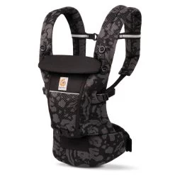Ergobaby Adapt Soft Flex Mesh- fleurs Noires
